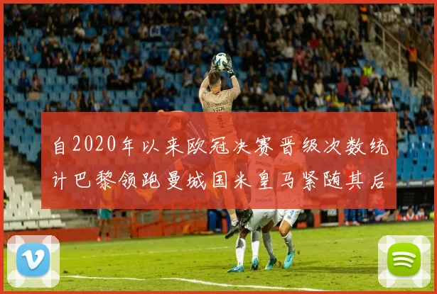 自2020年以来欧冠决赛晋级次数统计巴黎领跑曼城国米皇马紧随其后